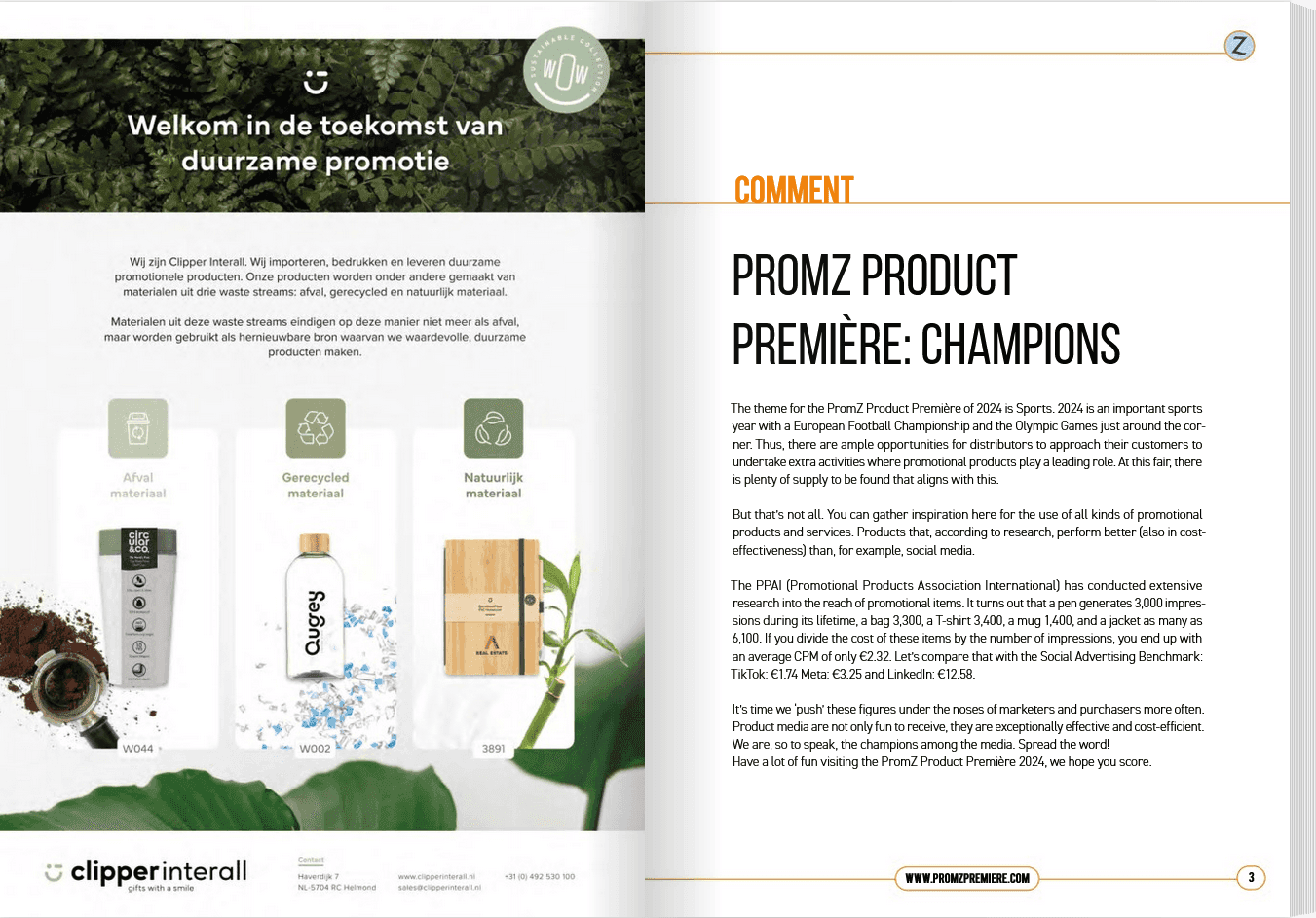 PromZ Product Première 2024 beurscatalogus