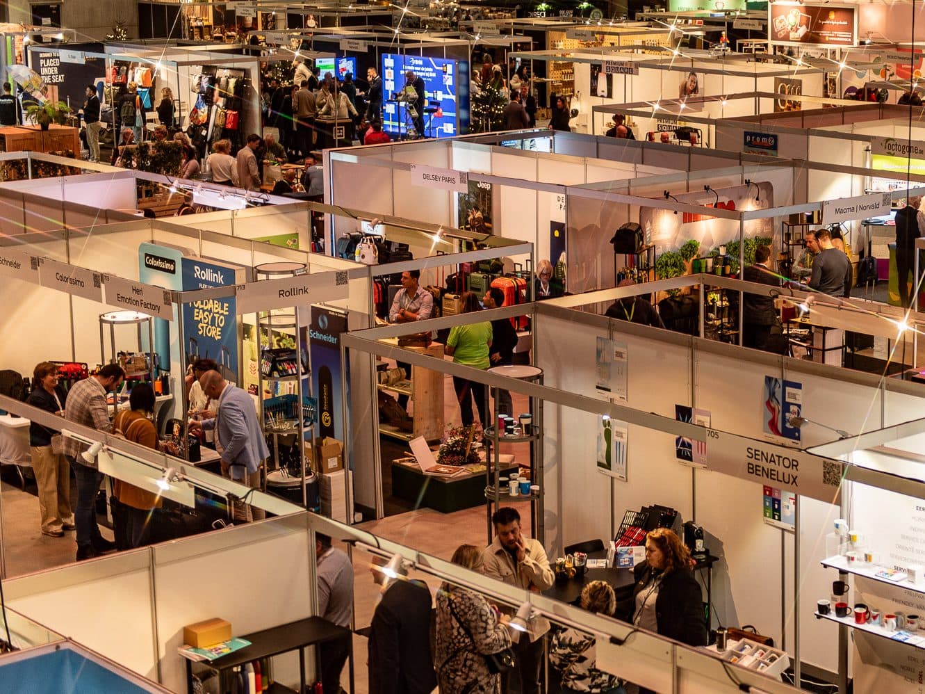 The trade fair floor at PromZ Product Première