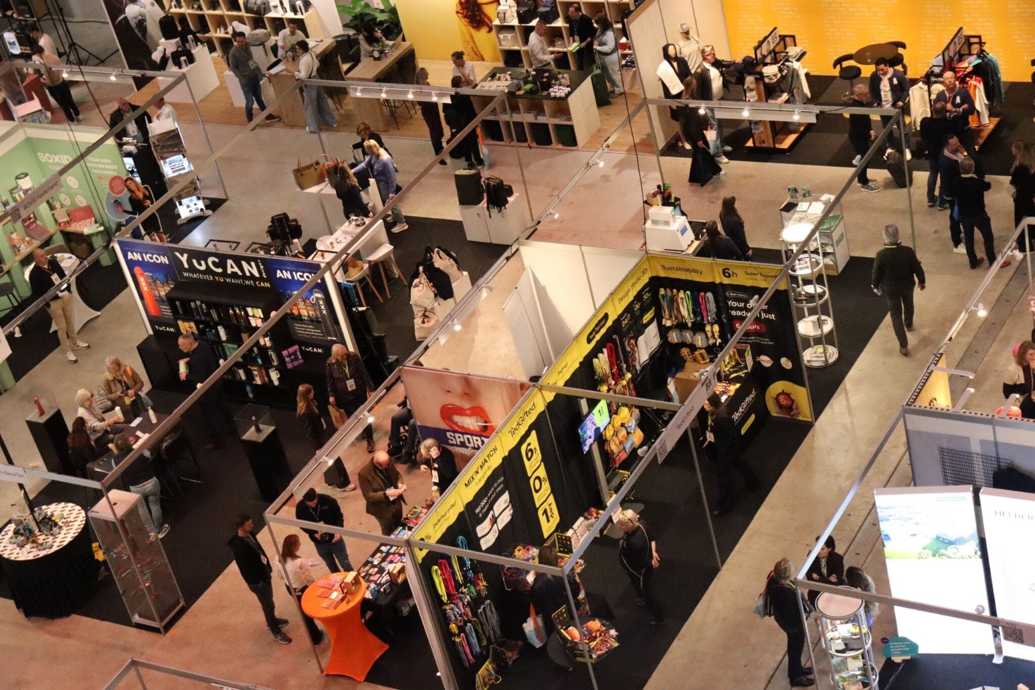 The trade fair floor at PromZ Product Première 2026
